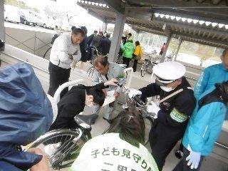 自転車点検の様子4
